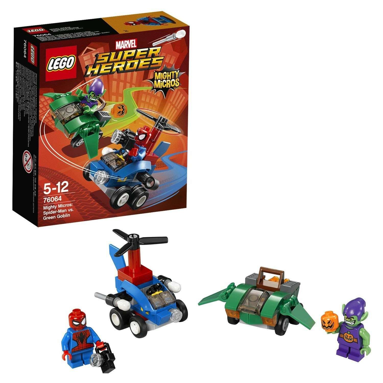Конструктор LEGO Super Heroes Человек?паук против Зелёного Гоблина (76064) - фото 1