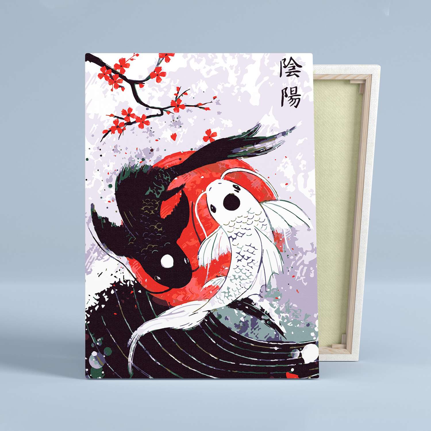 Картина по номерам Red Panda Рыбки Инь-Янь - фото 8