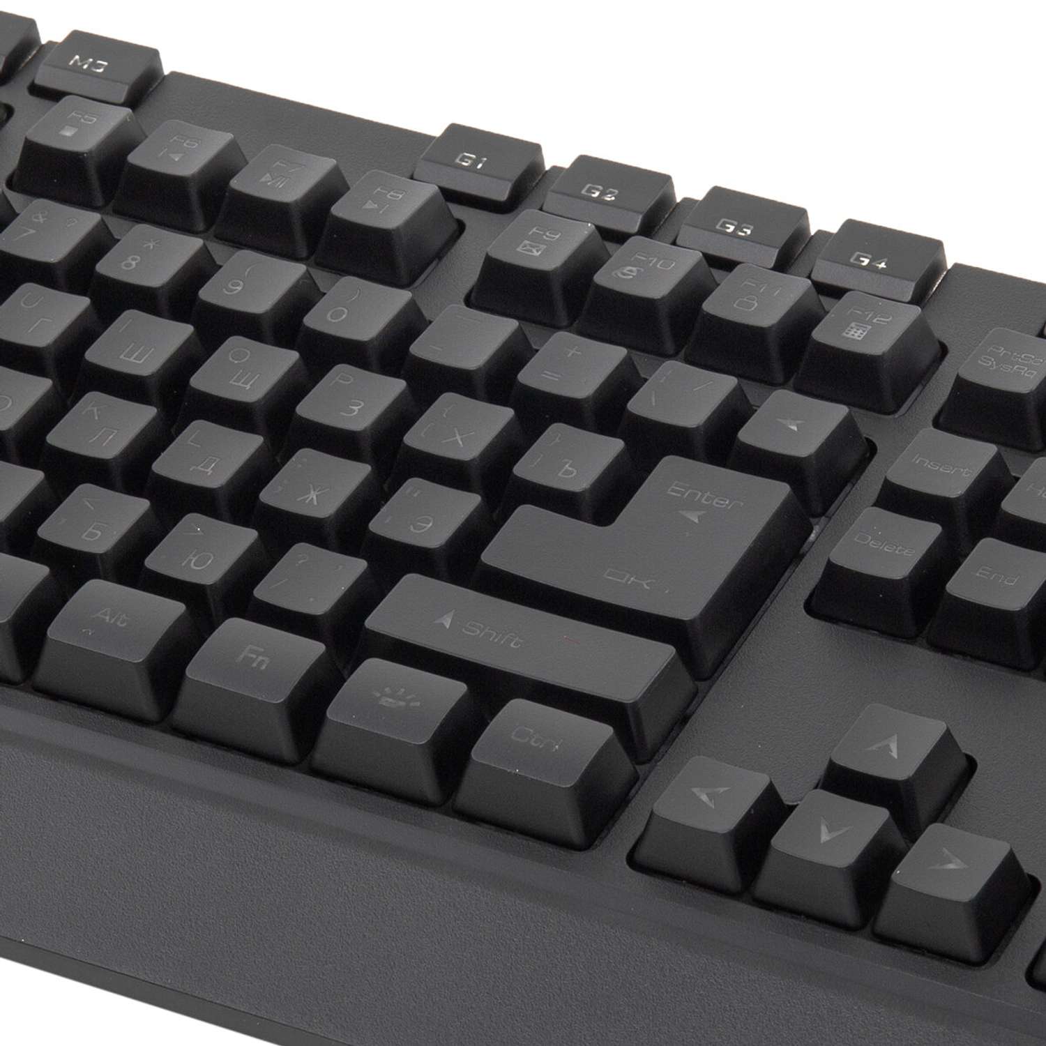 Клавиатура игровая Sonnen проводная для компьютера подсветка черная - фото 7