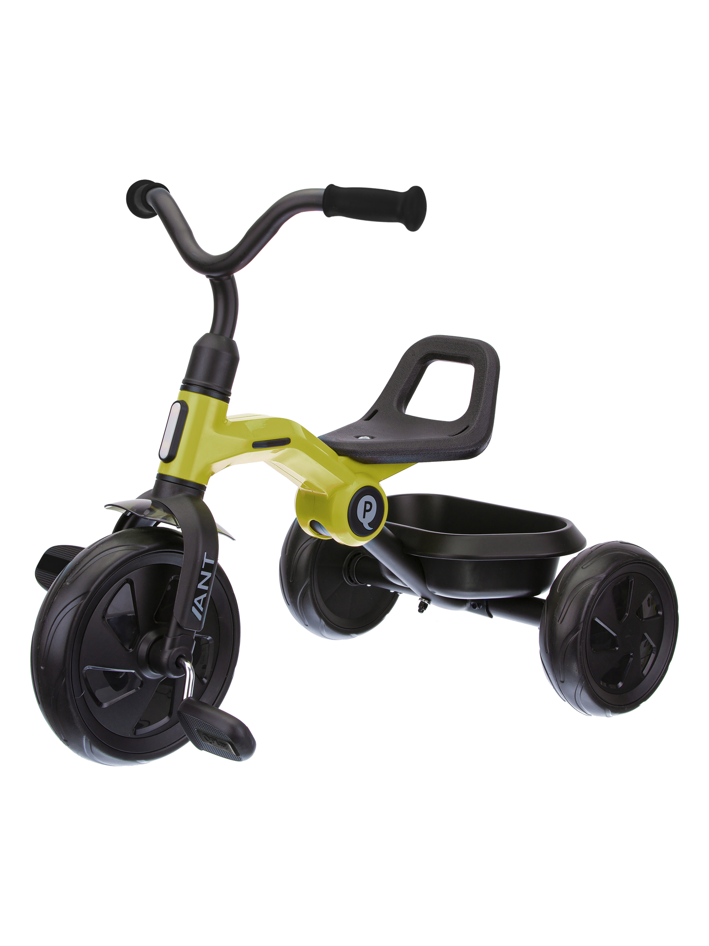 Велосипед трехколесный Q-Play желтый - фото 1