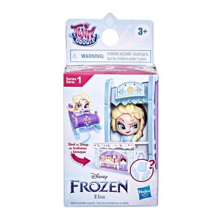 Набор игровой Disney Frozen Холодное Сердце Twirlabouts Санки Эльза F3129EU4