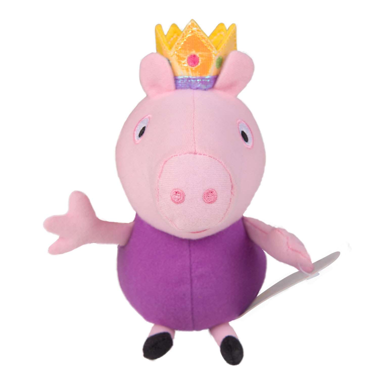 Игрушка мягкая Свинка Пеппа Pig Джордж принц 31150 - фото 6