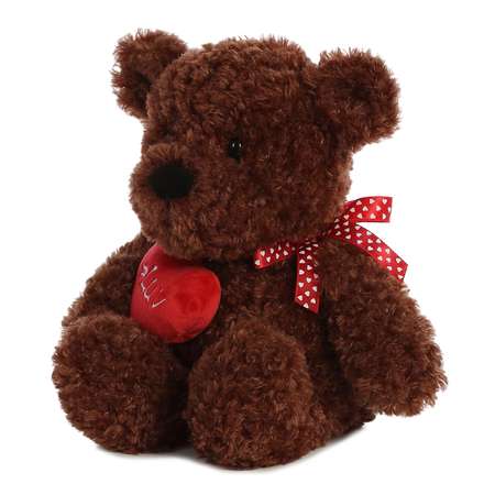 Мягкая игрушка Aurora Медведь с сердечком