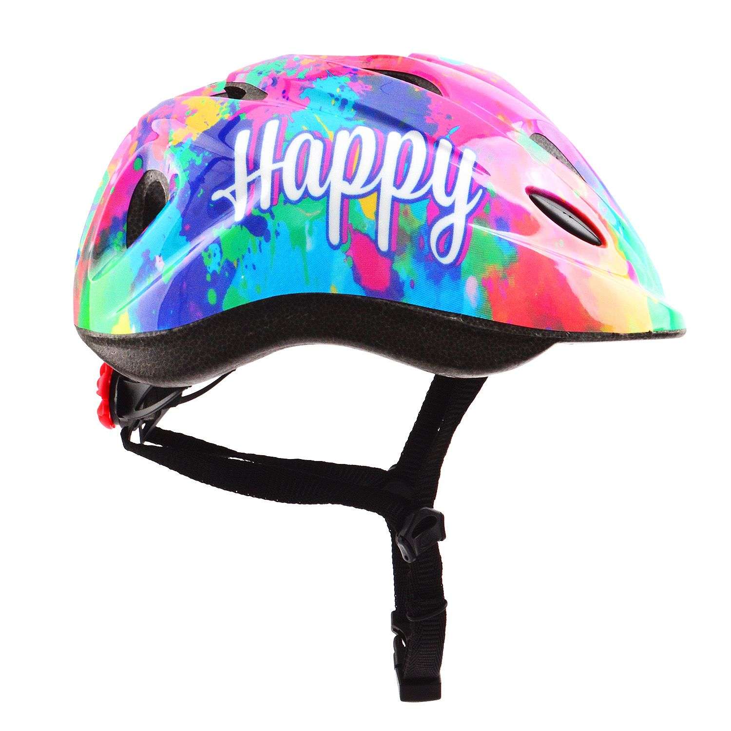 Шлем детский RGX Happy розовый с регулировкой размера (50-57) - фото 3