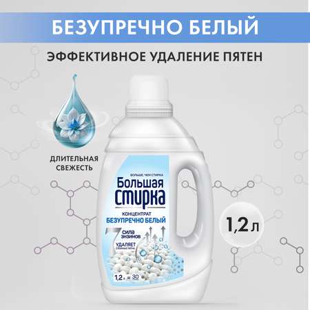 Гель для стирки Большая Стирка 1200 мл + Кондиционер для белья 900 мл