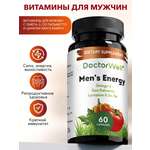 Витамины DoctorWell Mens Energy для мужского здоровья с Омега 3 Ликопином и Со Пальметто 60 шт