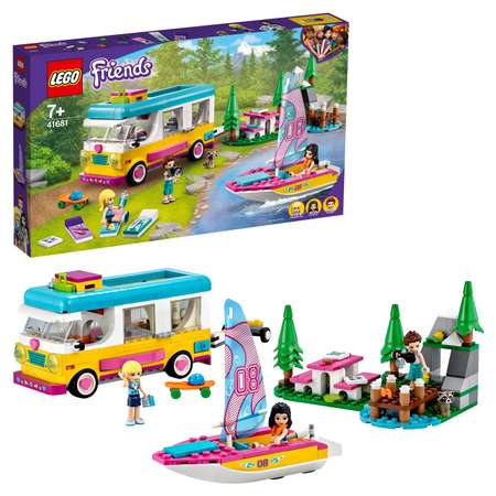 Конструктор LEGO Friends Лесной дом на колесах и парусная лодка 41681