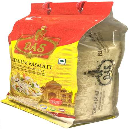 Рис басмати индийский DAS пропаренный дойпак 5 кг