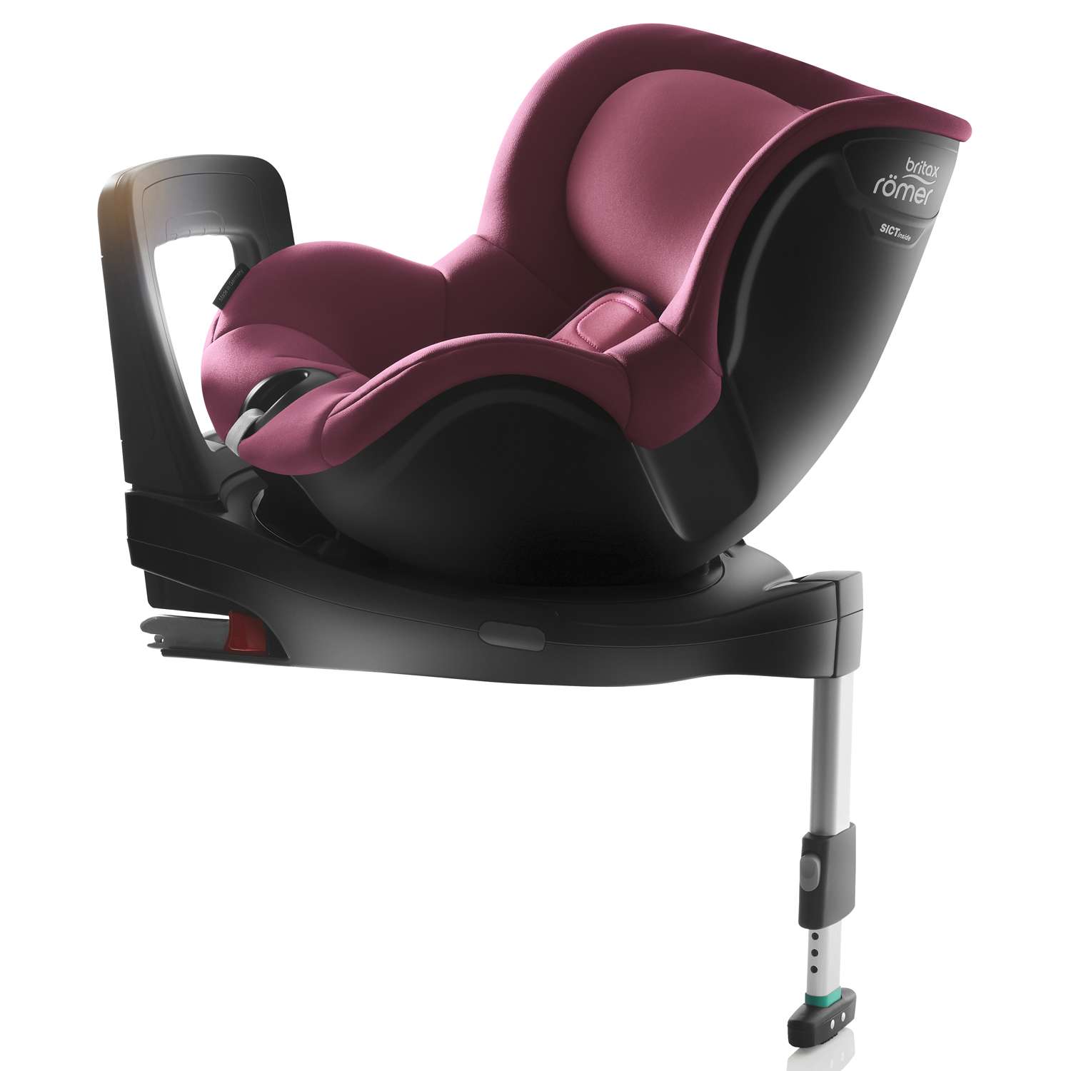 Автокресло Britax Roemer Dualfix i-Size Wine Rose Trendline - фото 7