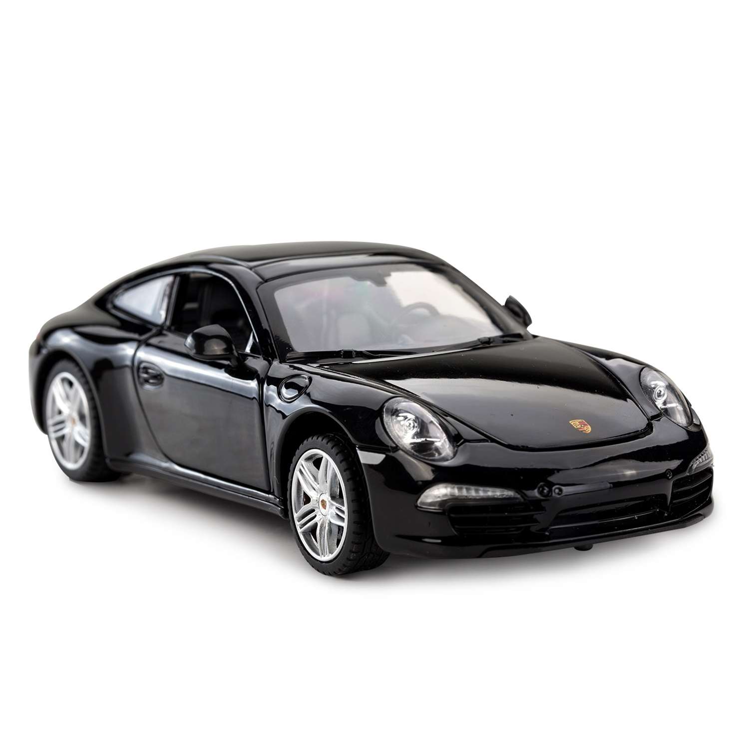 Машинка Rastar Porsche 911 1:24 черная 56200 - фото 2