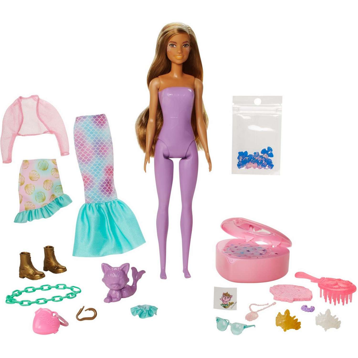 Кукла Barbie Русалка в непрозрачной упаковке (Сюрприз) GXV93 GXV93 - фото 3