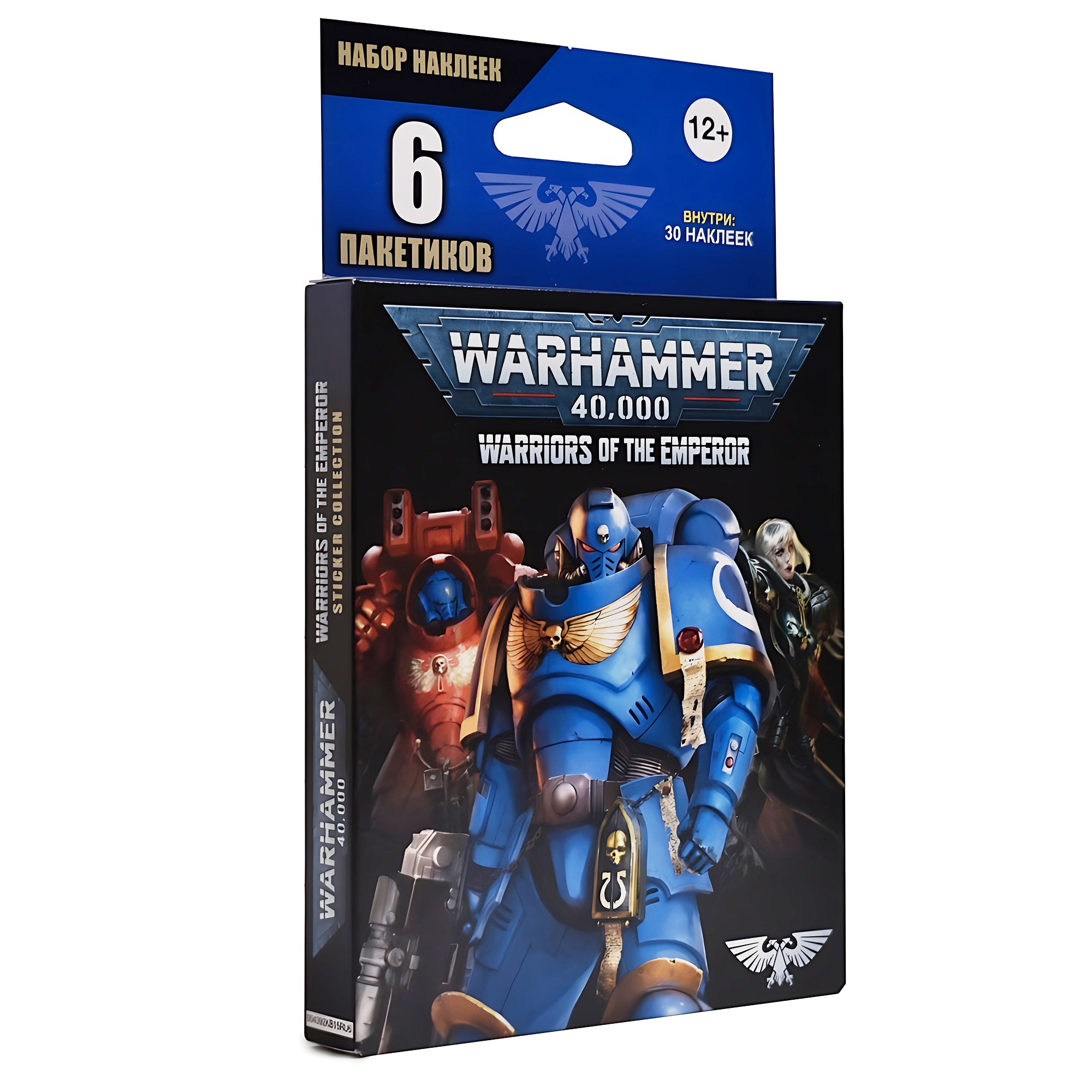 Наклейки коллекционные Panini WARHAMMER 40000 6 пакетиков в экоблистере  купить по цене 359 ₽ в интернет-магазине Детский мир