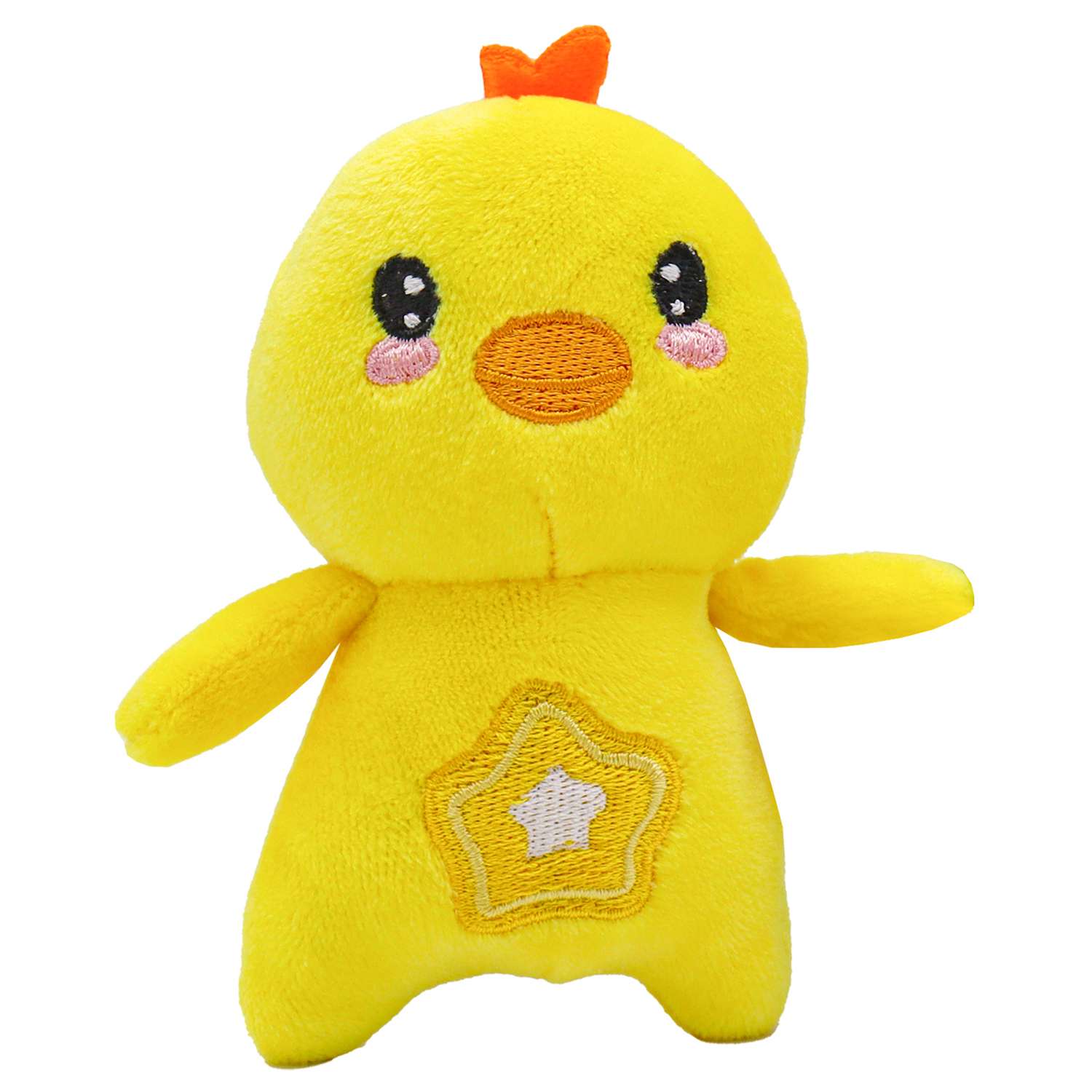 Игрушка Funky Toys мягкая желтый цыпленок 10 см FT5907-1 - фото 1