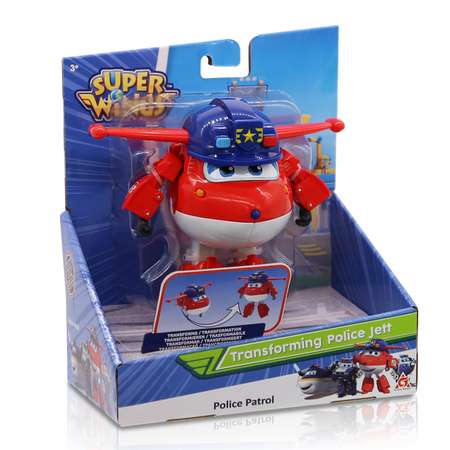 Трансформер Super Wings Джетт полиция EU730231