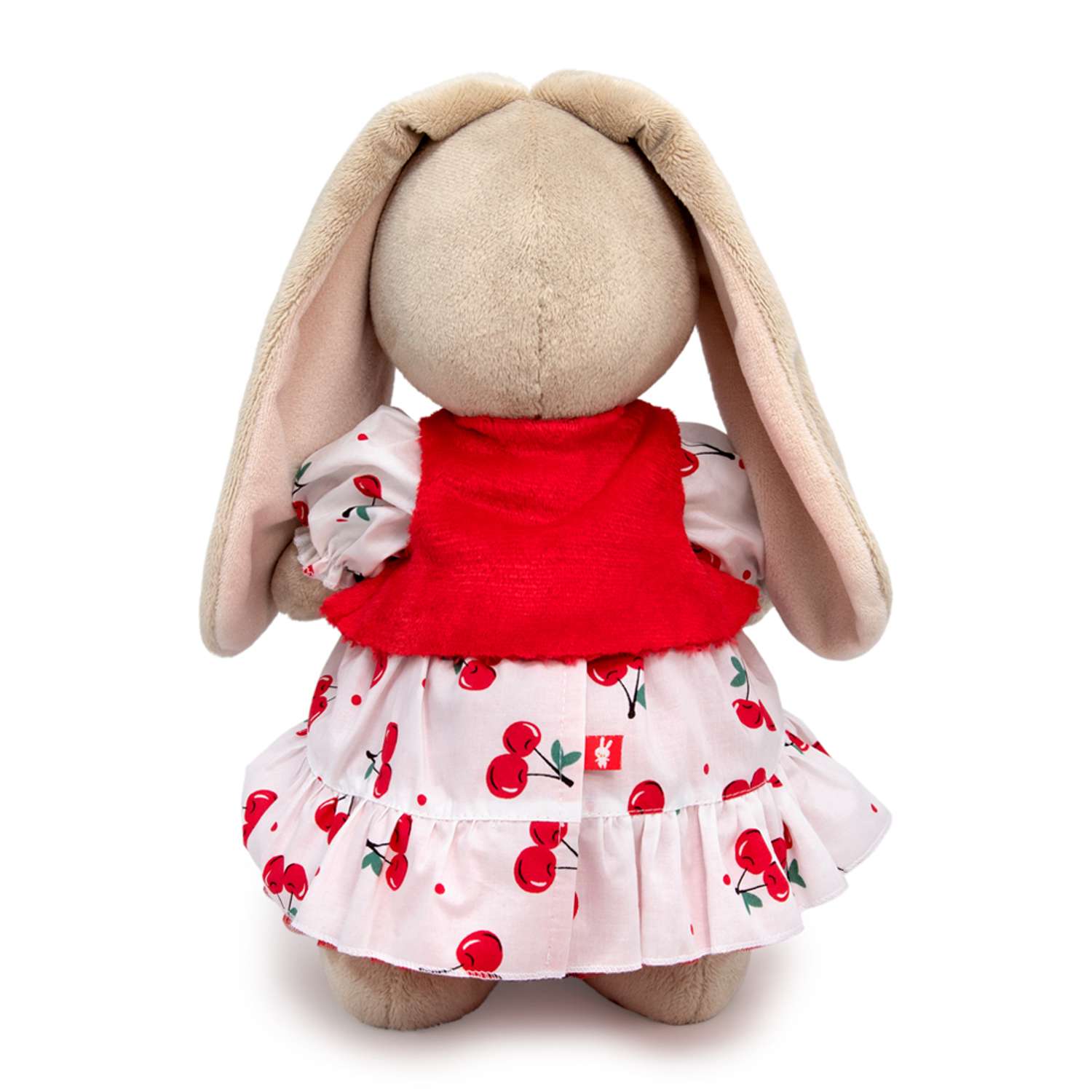Мягкая игрушка BUDI BASA Зайка Ми в платье с вишнями 25 см StS-522 - фото 3