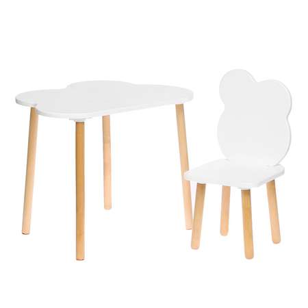 Набор детской мебели Zabiaka «Белое облако» стол + стул