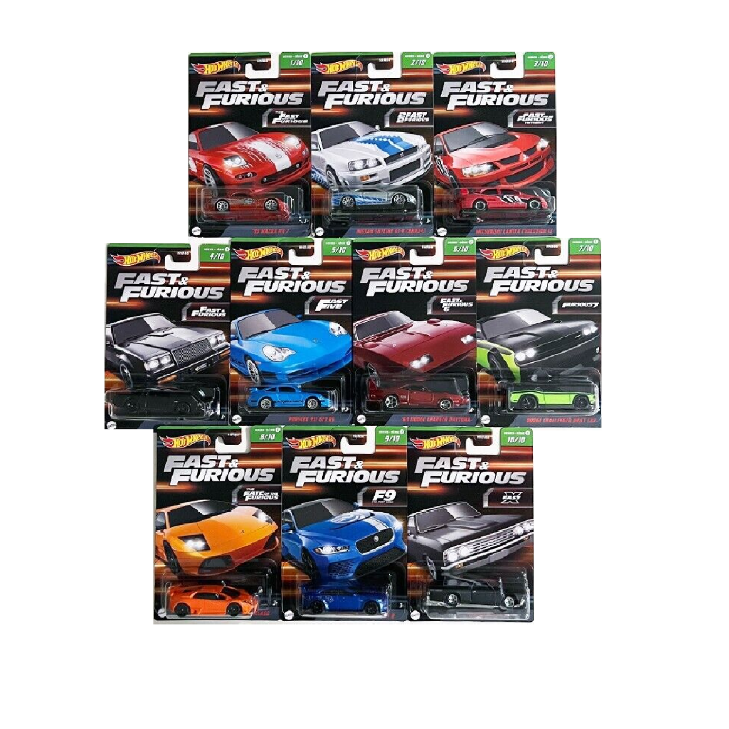 Машина Hot Wheels 1:64 Fast and Furious HNT02 HNR88 - фото 3