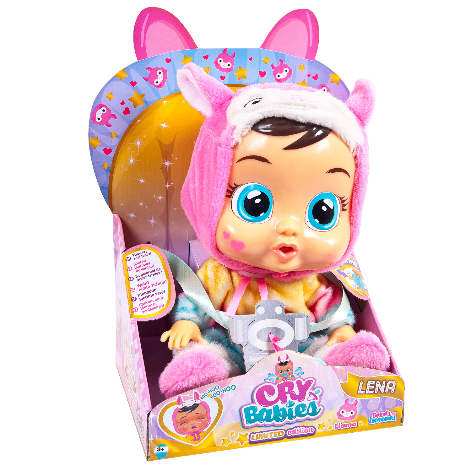 Кукла IMC Toys Плачущий младенец Lena 31 см купить по цене 5742 ₽ в  интернет-магазине Детский мир