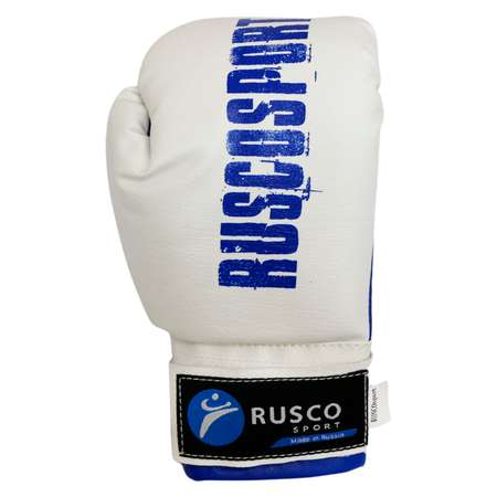 Набор для бокса RuscoSport синий 6OZ триколор