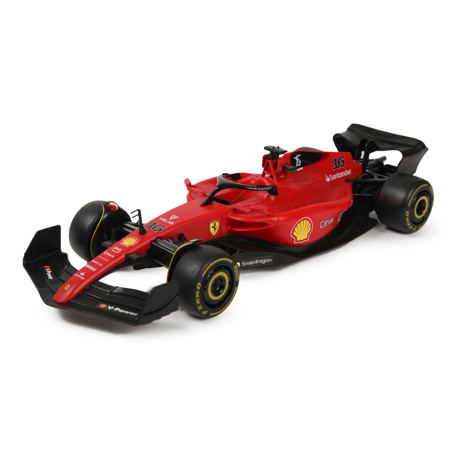 Машина Rastar РУ 1:18 Ferrari F1 75 Красная 93400 - фото 2