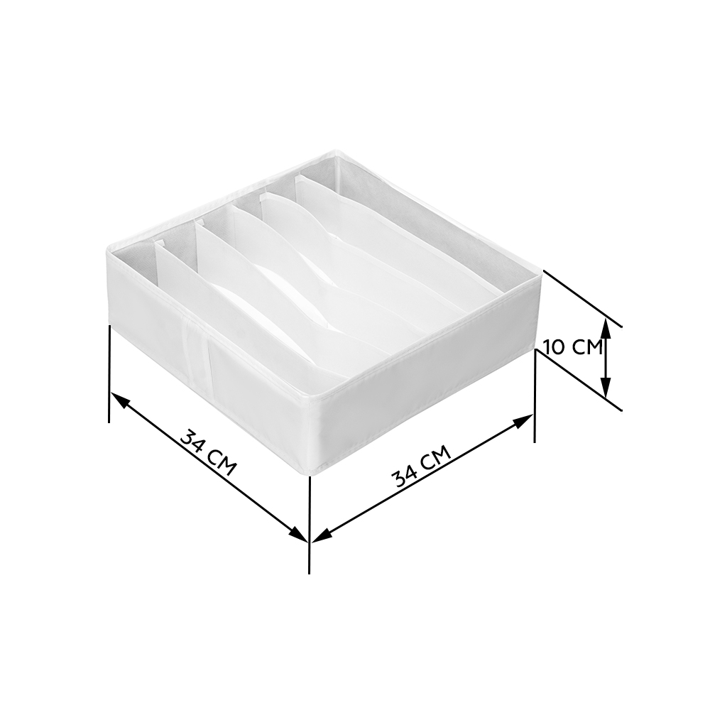 Органайзер Homsu для бюстгальтеров на 6 ячеек White - фото 3
