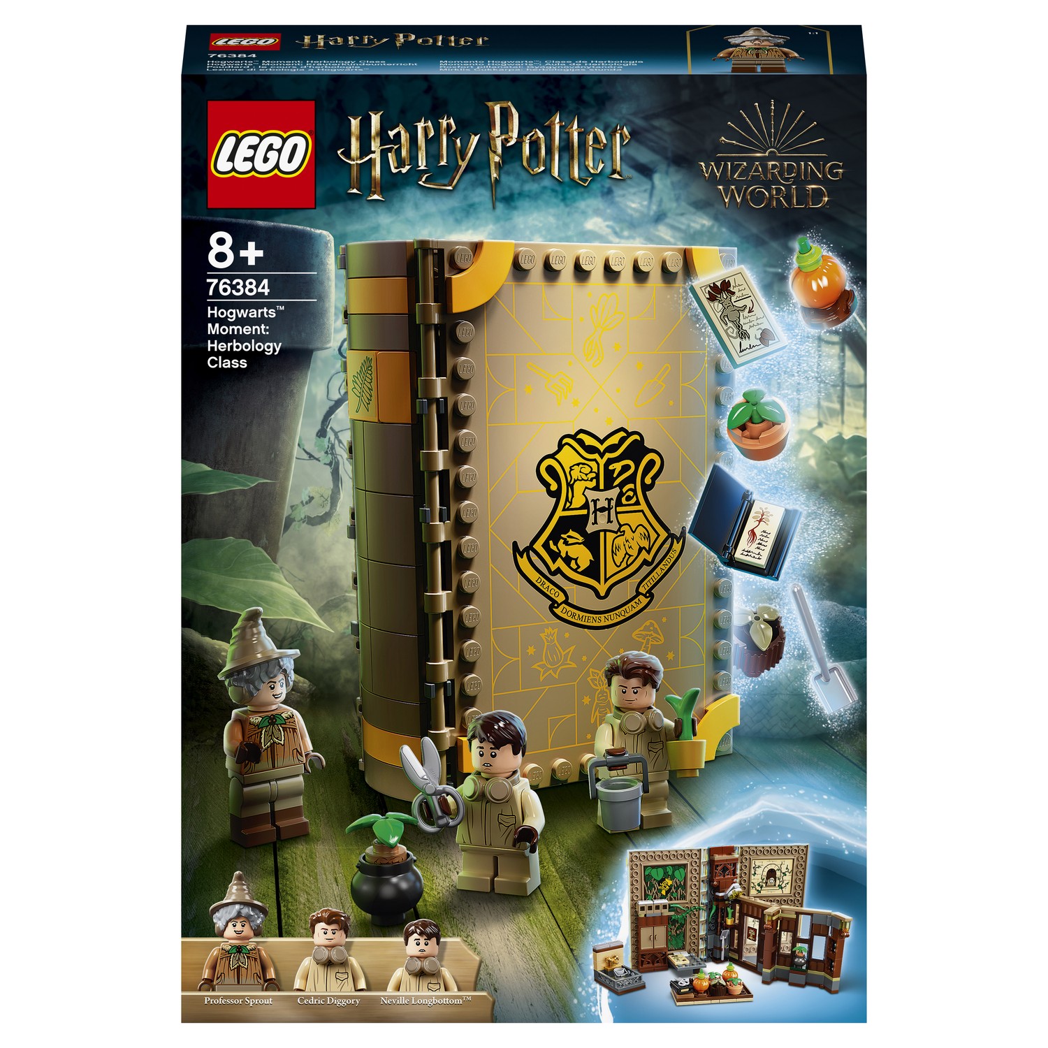 Конструктор LEGO Harry Potter Учёба в Хогвартсе Урок травологии 76384  купить по цене 999 ₽ в интернет-магазине Детский мир