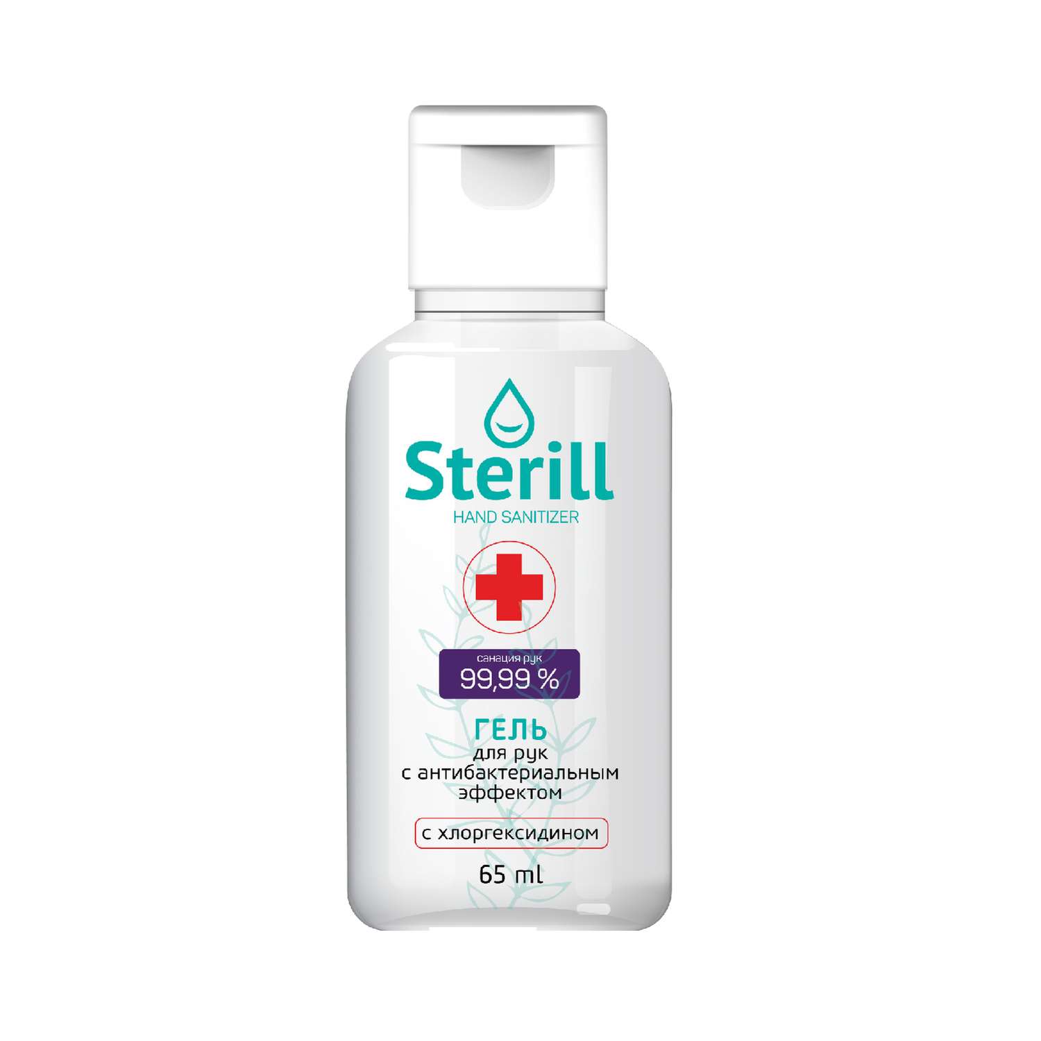 Гель для рук Sterill антибактериальный с хлоргексидином 65мл - фото 1