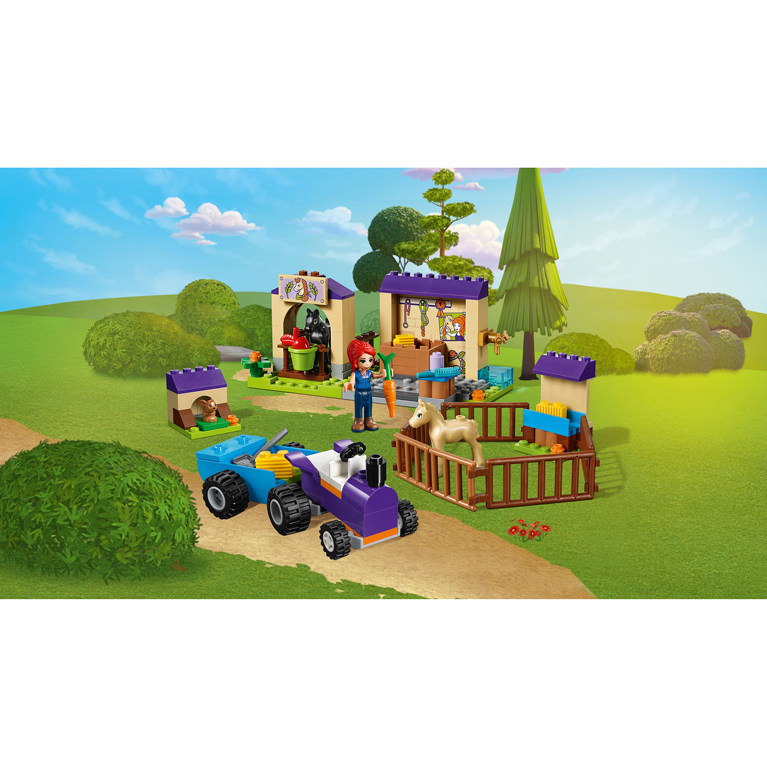 Конструктор LEGO Friends Конюшня для жеребят Мии 41361 - фото 6