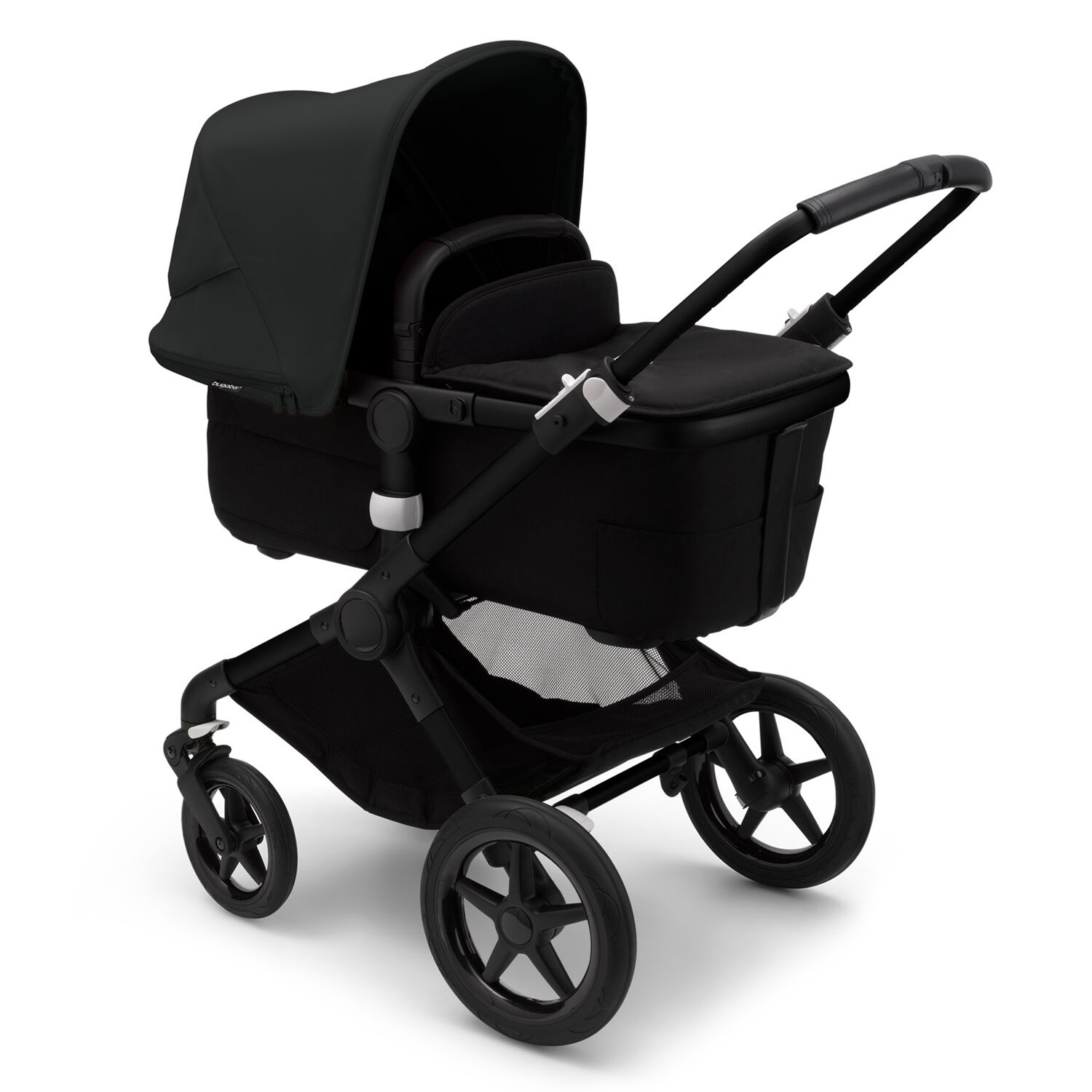 Коляска 2в1 Bugaboo Fox3 Complete Black Midnight Black-Midnight Black 2306010003 - фото 1