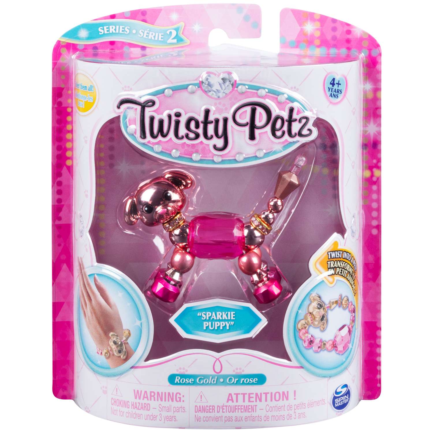 Набор Twisty Petz Фигурка-трансформер для создания браслетов Sparkie Puppy 6044770/20108092 - фото 1