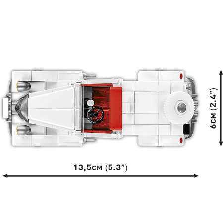 Конструктор COBI Автомобиль Citroen Traction 7C 199 деталей