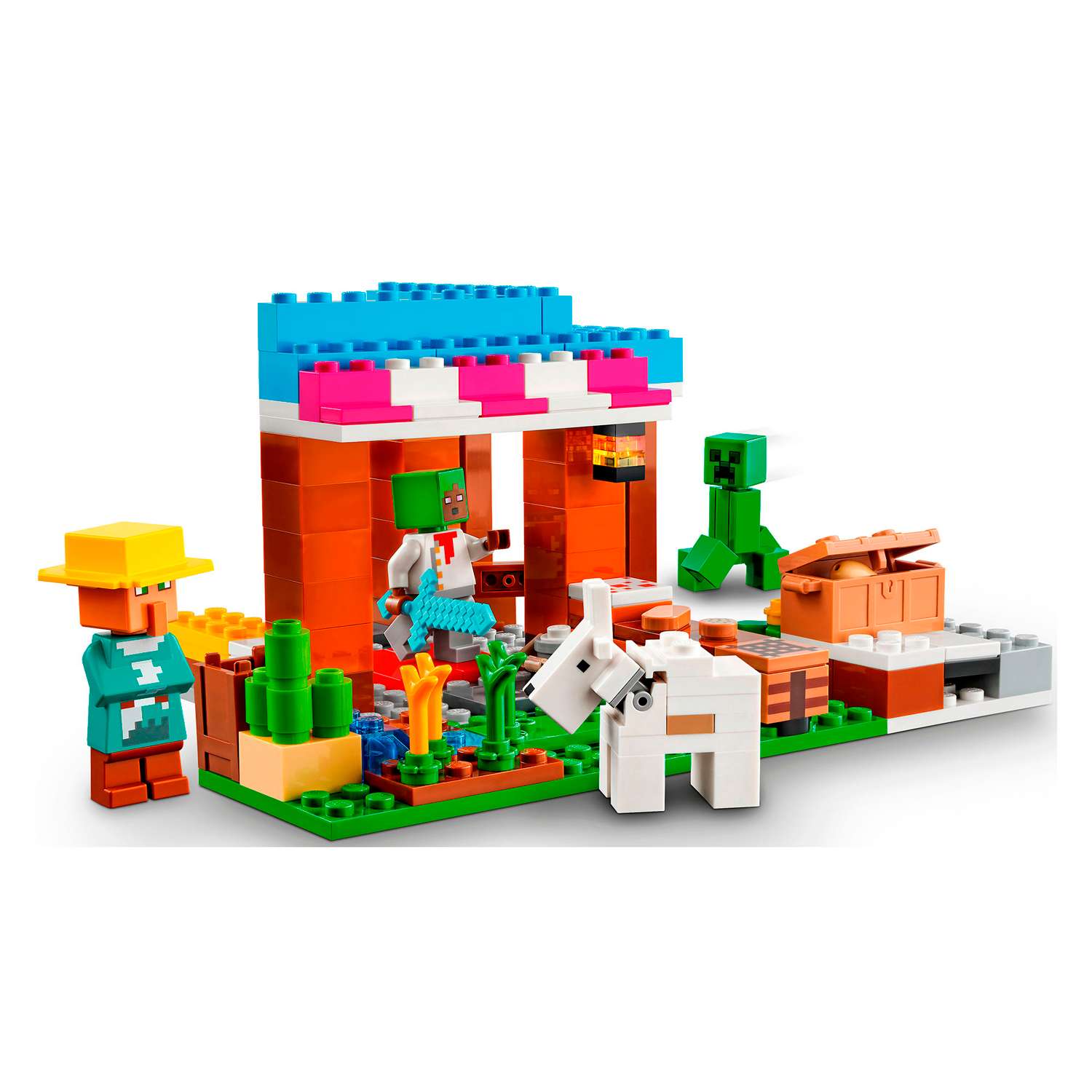 Конструктор детский LEGO Minecraft Пекарня 21184 - фото 9