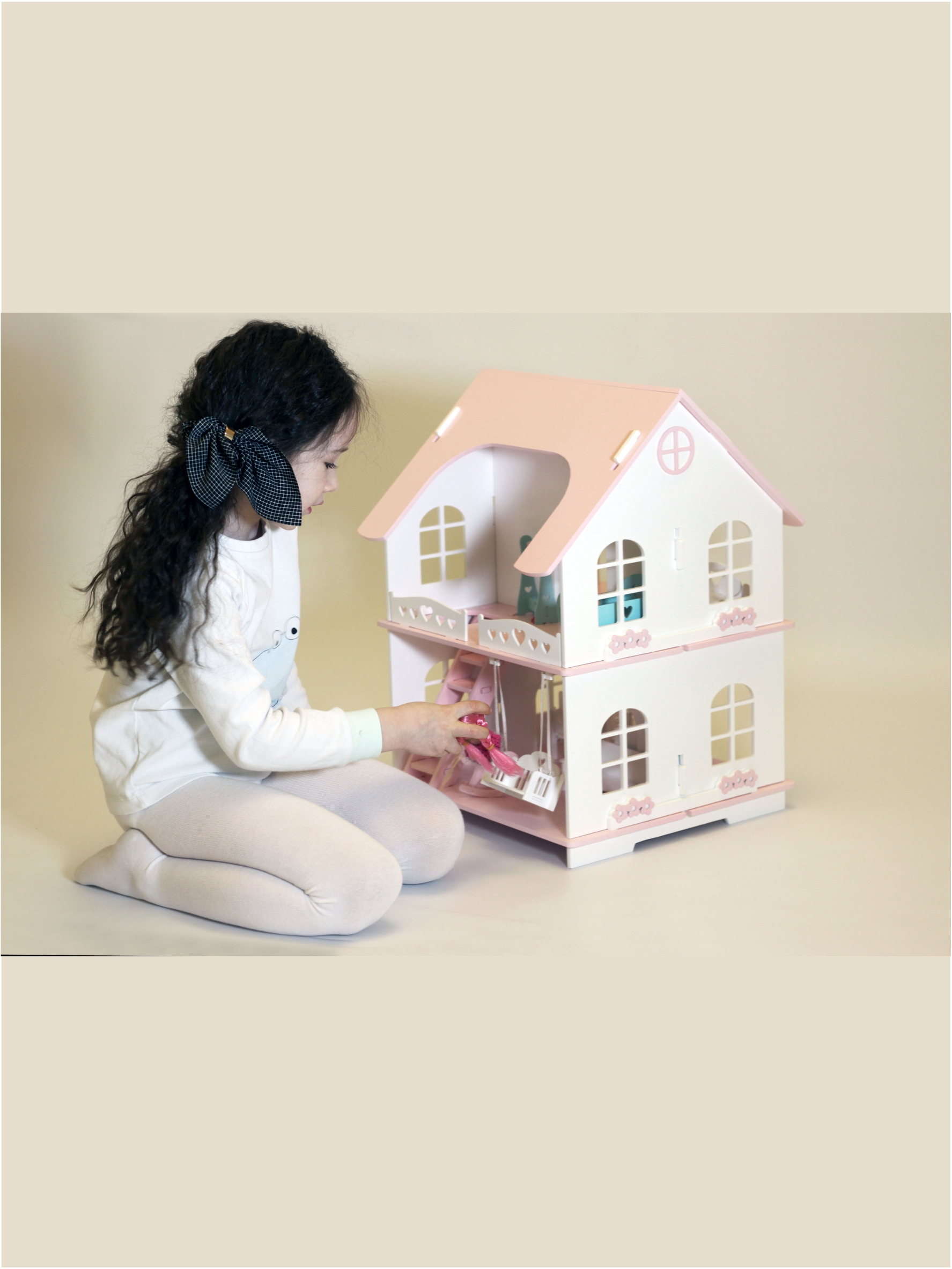Кукольный домик LittleWoodHome ЛОЛЛИ 8901 - фото 4