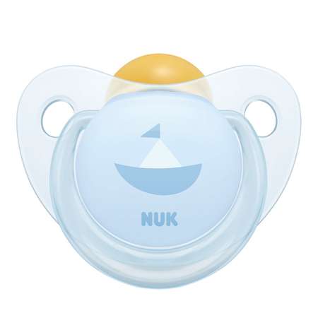 Пустышка Nuk Baby Blue Кораблик с конт 1 10726021