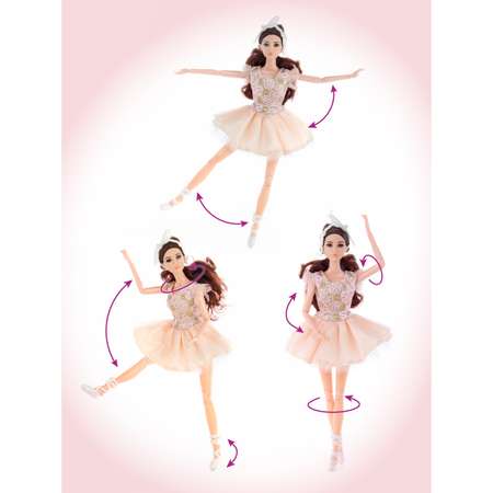 Кукла балерина модель Барби Veld Co на шарнирах 29 см