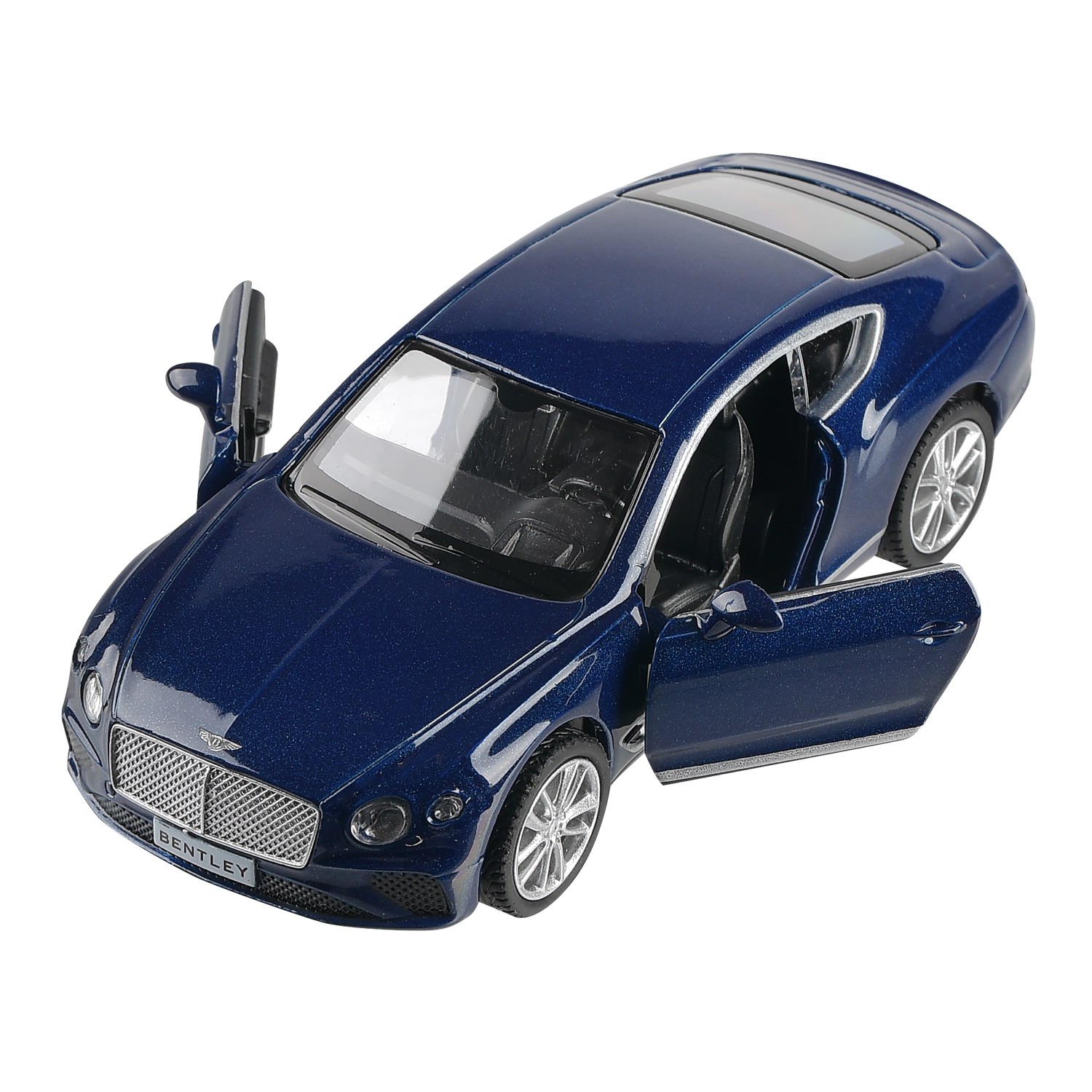 Автомобиль Uni-Fortune Bentley 1:32 фрикционный 554043-BLU - фото 5