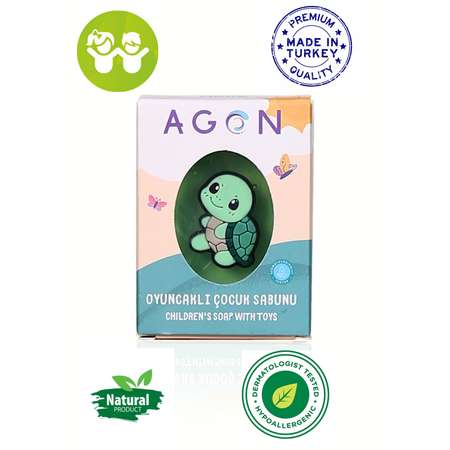 Детское мыло AGON Мыло с игрушкой внутри