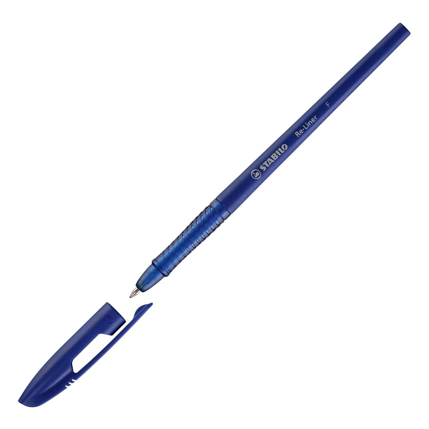 Ручка шариковая STABILO Re-liner 2шт Синий 868/41-2B - фото 4