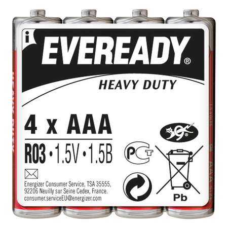Батарейка Eveready HD R03 4хAAA