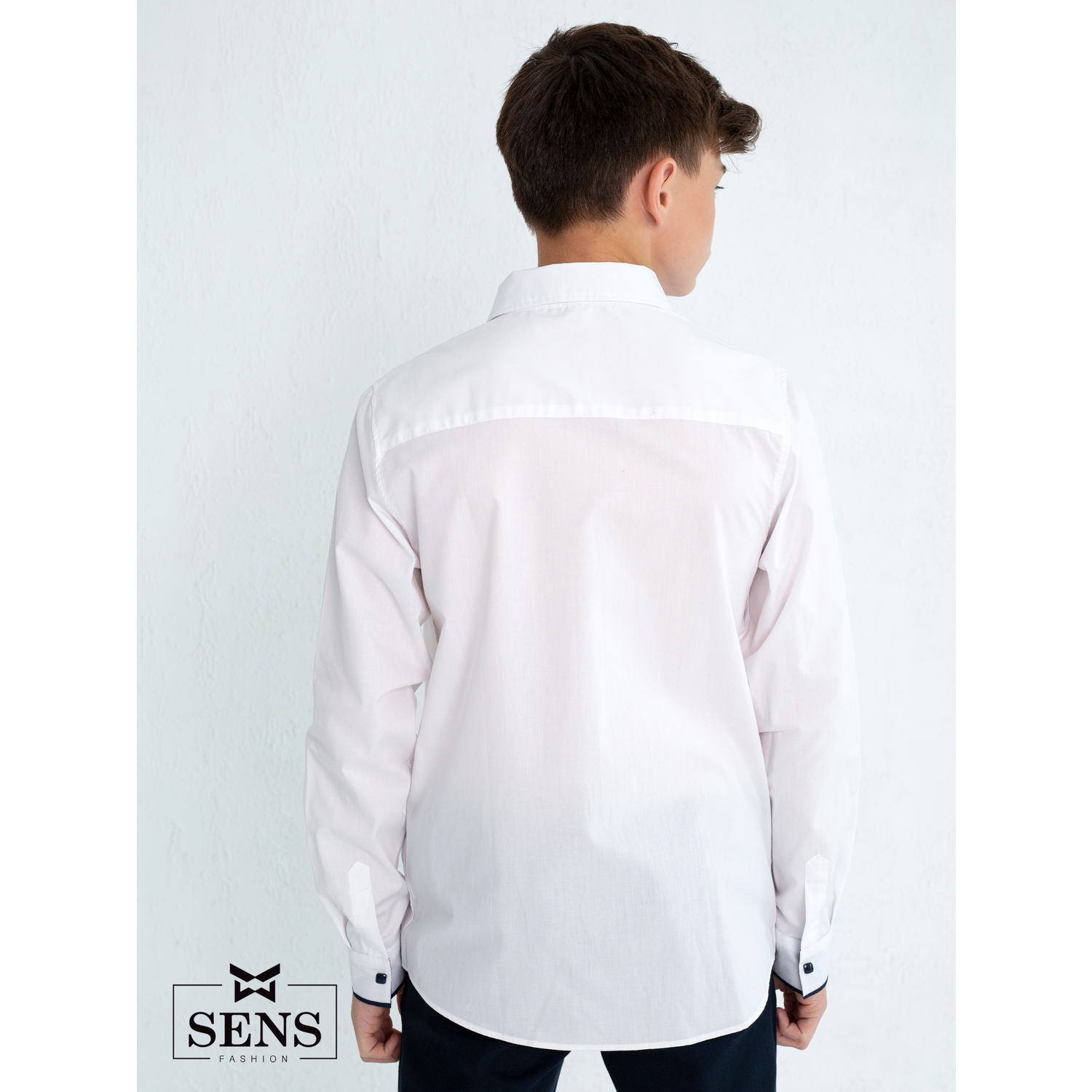 Рубашка Sens Fashion РМК/белый - фото 5
