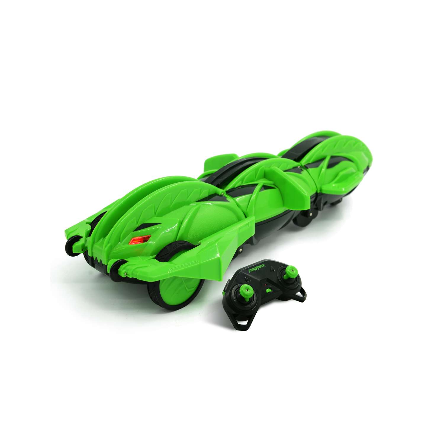 Игрушка радиоуправляемая Terra Sect машинка трансформер в виде ящерицы зеленая - фото 4