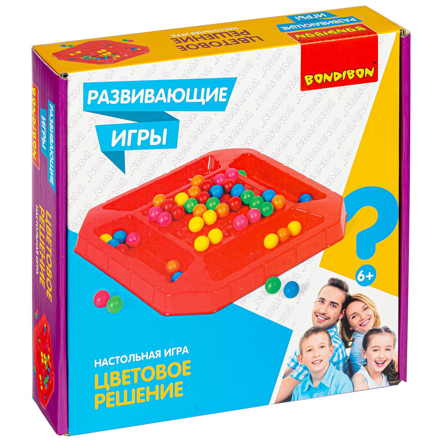 Настольная игра Bondibon Цветовок решение - фото 3