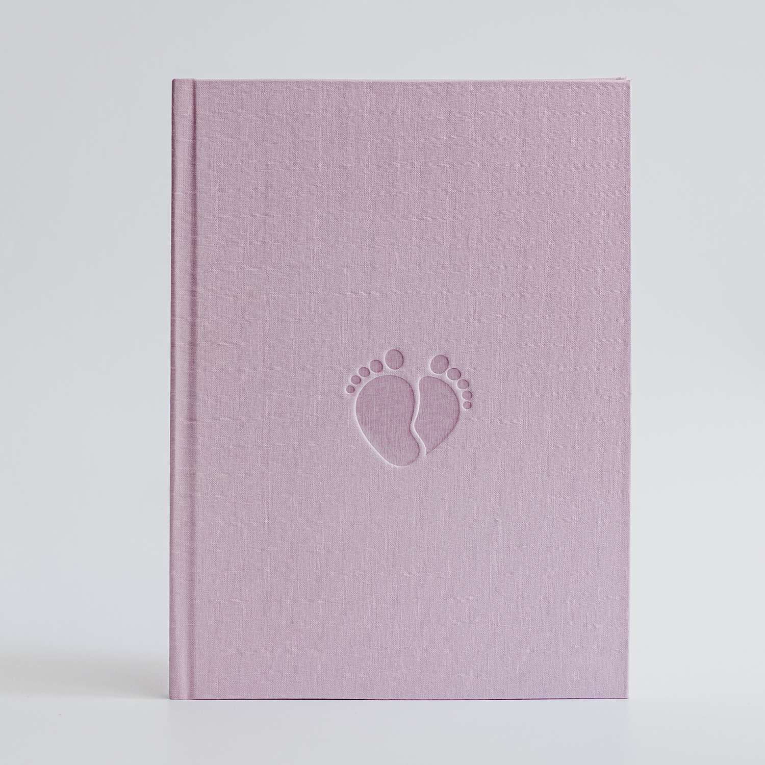 Фотоальбом-дневник Moms Book Первый альбом малышки. Розовый для девочки. Текстиль - фото 1