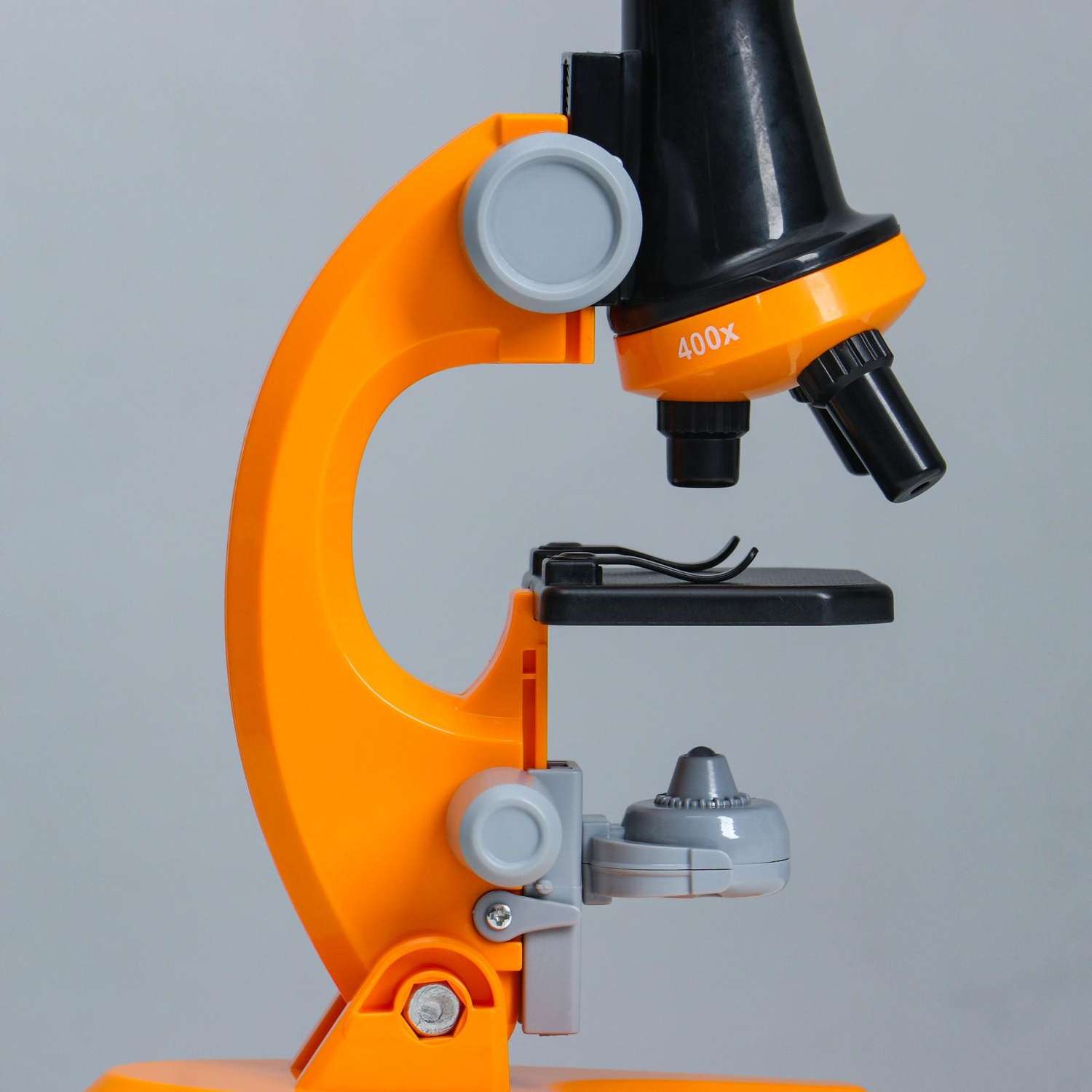 Микроскоп Sima-Land «Юный ботаник» кратность до х1200 оранжевый подсветка - фото 6