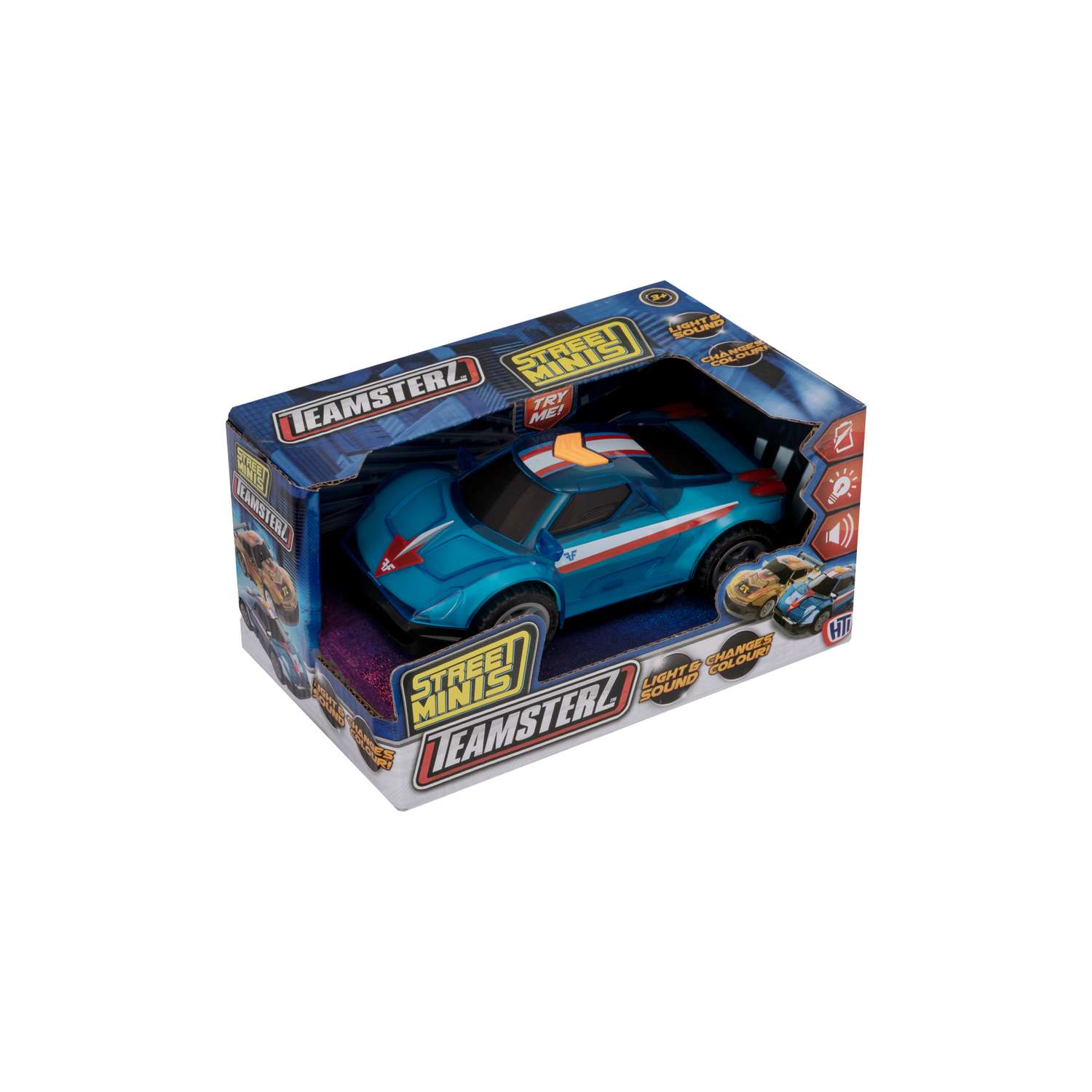 Игрушка HTI (Teamsterz) Машинка голубая со световым и звуковым эффектом 1417361_1 - фото 2