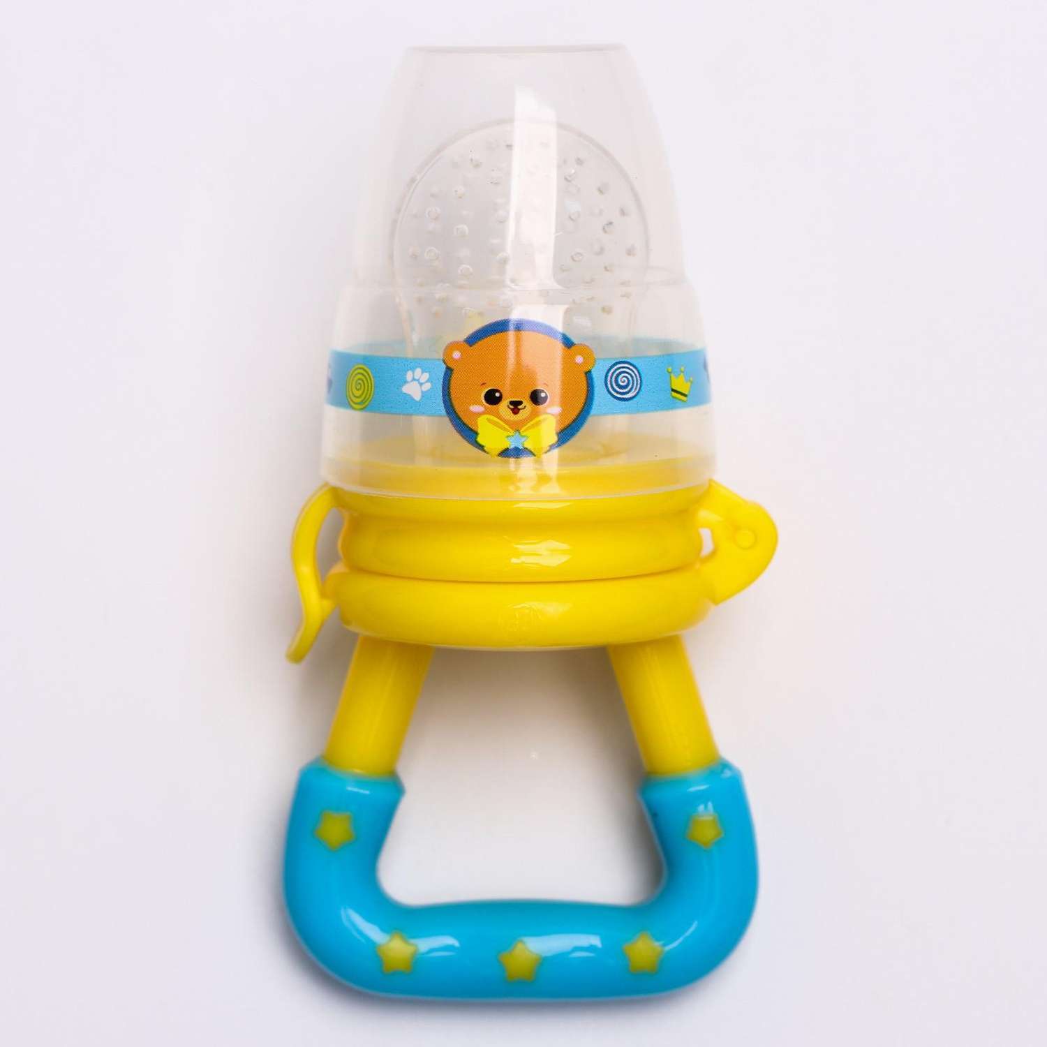 Набор для малыша Крошка Я соска для прикорма прорезыватель зубная щётка Мишка принц - фото 2