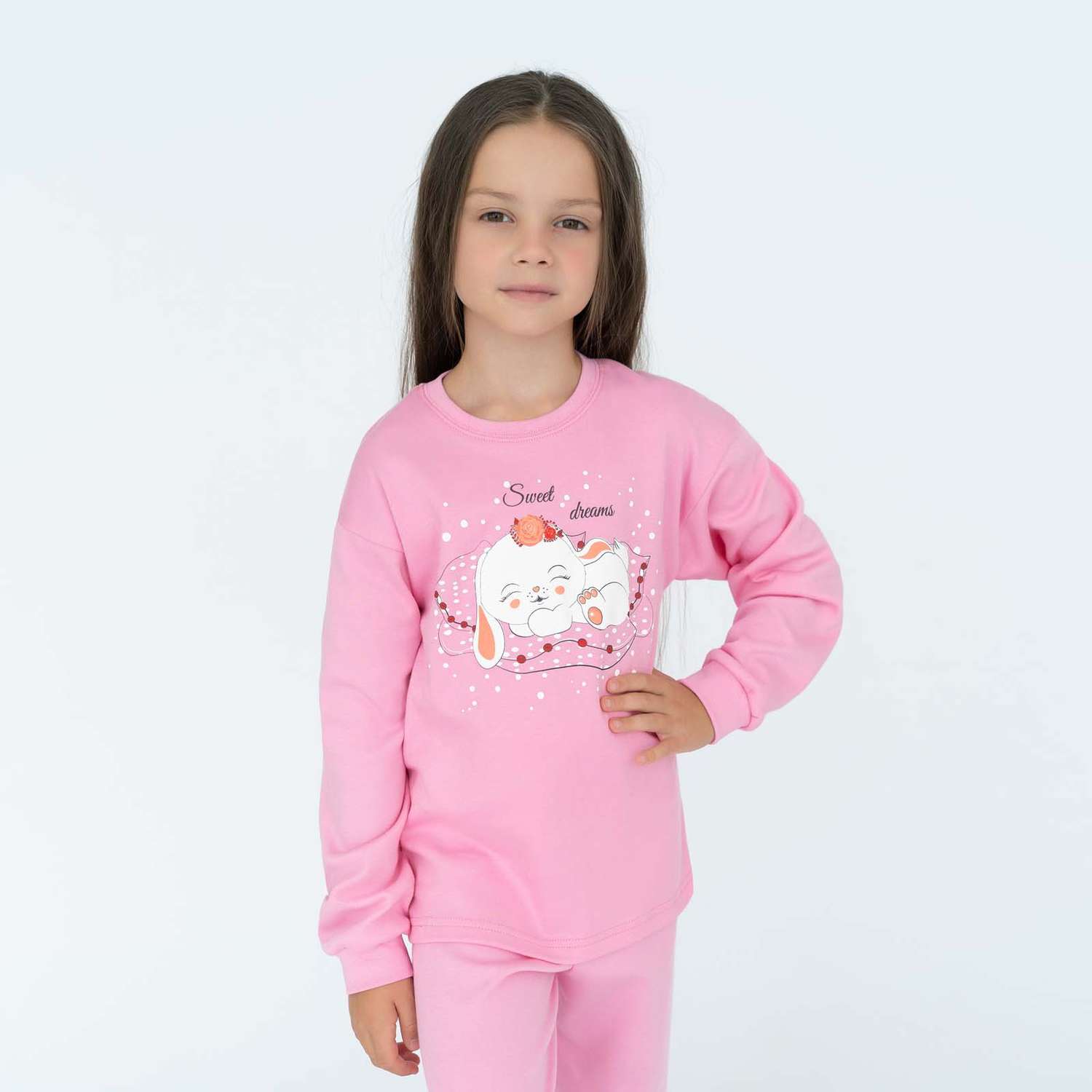 Пижама Утенок 800п розовый лапушка - фото 4