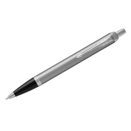 Ручка шариковая PARKER M Essential Stainless Steel CT синяя кнопочн подарочная упаковка