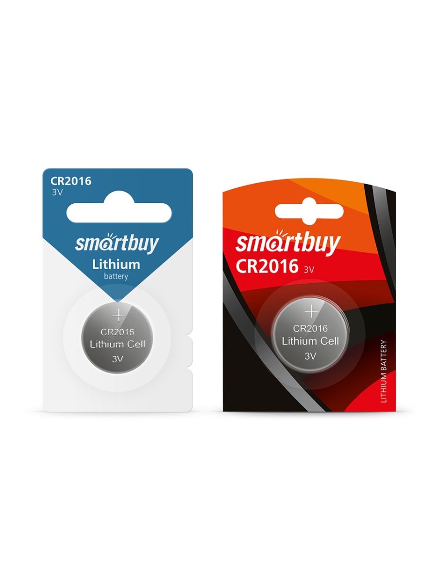 Элемент питания Smartbuy CR 2016 - 1 шт. - фото 3