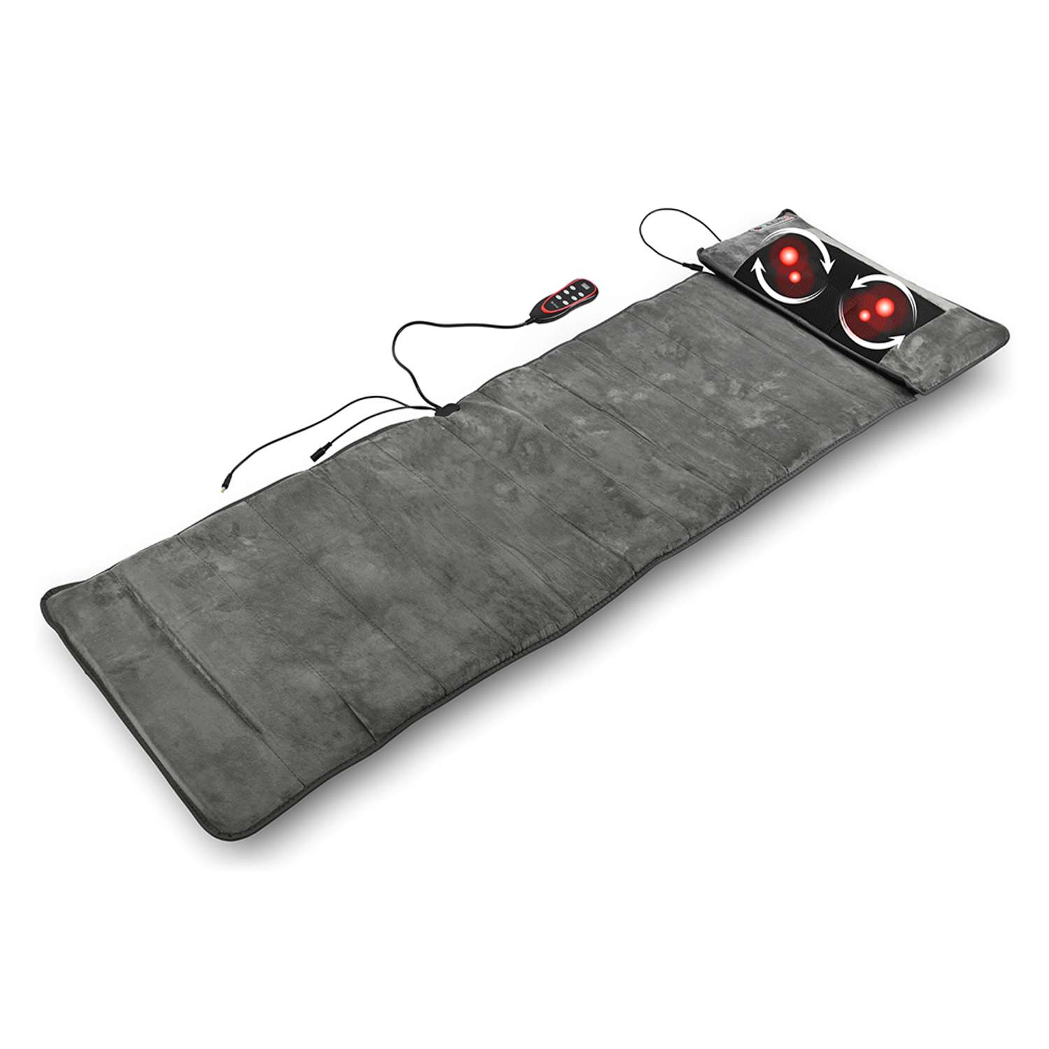 Массажный матрас SOLRAY 160х50 см SMM-5000 со съемной массажной подушкой 9 режимов - фото 4